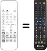 Mando a distancia equivalente RC 5404