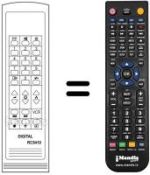 Mando a distancia equivalente RC 5410