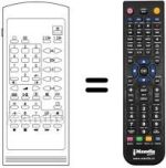 Mando a distancia equivalente RC 5540
