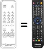 Mando a distancia equivalente RC 5806