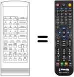 Télécommande équivalente RC 70
