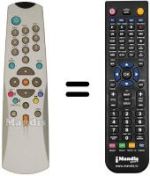 Télécommande équivalente SCHNEIDER 315 SAT