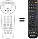Télécommande équivalente RC 8230 / 00