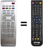 Mando a distancia equivalente Siera 23 PF 4321
