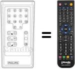 Replacement remote control RC IV-12 FACH + ANZEIGE