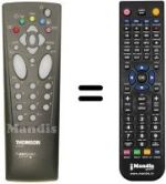 Télécommande équivalente Teleavia 14 MH 10 C