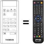 Télécommande équivalente Thomson 40 MPS 46
