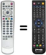 Replacement remote control JQ LTCUB2001