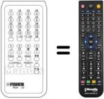 Télécommande équivalente REM-30