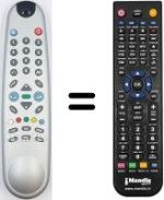 Télécommande équivalente Audiosonic KT 8955 STX