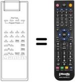 Replacement remote control RG 100