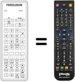 Replacement remote control RH 71 J / 2