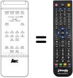 Télécommande équivalente RHT 04