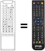 Télécommande équivalente RM-113