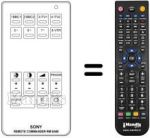 Mando a distancia equivalente RM-604 F