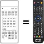 Mando a distancia equivalente RM-7200