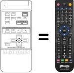 Mando a distancia equivalente JVC GDV 4210