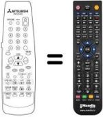 Télécommande équivalente RM 05403
