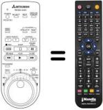 Replacement remote control RM M34-42401