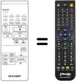 Replacement remote control RRMCG 0230 GESA