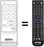 Mando a distancia equivalente RV 15A