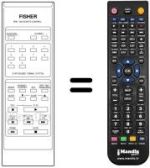 Télécommande équivalente RVR-990 B