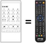 Mando a distancia equivalente PL 200