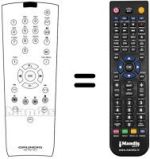 Mando a distancia equivalente Grundig ELEGANCE 70 ST 20-2103