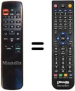 Replacement remote control TSR 200
