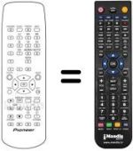 Télécommande équivalente SSR 52 ML