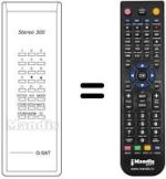 Replacement remote control STEREO 300