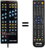 Mando a distancia equivalente Brionvega OPERA 3 HIFI 33