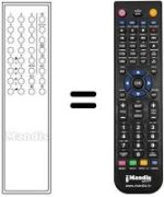 Replacement remote control STUL 48