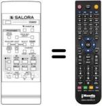 Mando a distancia equivalente Salora SV 8720