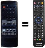 Replacement remote control SX 1000