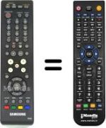 Télécommande équivalente Samsung SMT T5040