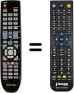 Télécommande équivalente Samsung LE 40M51B