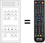 Replacement remote control T 719