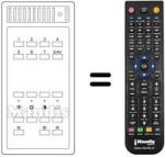 Télécommande équivalente T 723