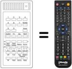 Télécommande équivalente T 731