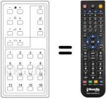 Replacement remote control GERMANVOX TC 22'