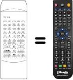 Mando a distancia equivalente TC 118