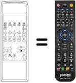 Télécommande équivalente TC 142