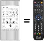 Replacement remote control 75 6194