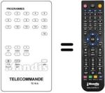 Mando a distancia equivalente TC 16 A
