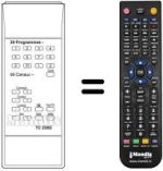 Télécommande équivalente Oceanic 55 OC 9520