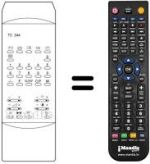 Télécommande équivalente TC 244