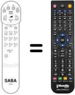 Télécommande équivalente TC 294