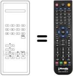 Mando a distancia equivalente TC 30 D