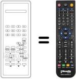 Mando a distancia equivalente TC 30 E